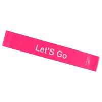 Стрічка опору, рожевий, 600х50х0, 5мм, Let'sGo. Зусилля: Light. Знижка від 100 шт.