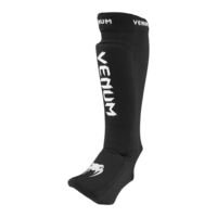 Захист ноги Venum, еластан, чорний, липучка, розмір S, M, L, XL.