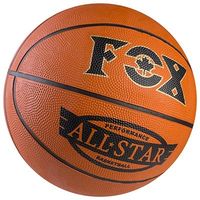 М'яч баскетбольний №7 гумовий, FOX AllStar, помаранчевий. Знижка від 20 шт.