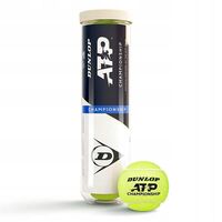 М'яч тенісний Dunlop ATP CHAMPIONSHIP, 3шт, пластик банка