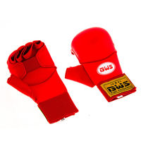 Накладки для карате BWS4008, L, XL, червоний. Розпродаж!