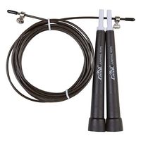 Скакалка для кросфіту Cima 3м, ручка PVC, чорний.