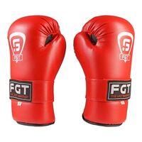 Рукавички FGT KungFu, ММА, 355DX, Flex, S, M,  червоний