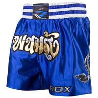 Шорти D-X для кікбоксингу, синій, розмір L, XL.