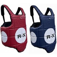 Захист грудей R-X, PVC, червоно-синій, розмір XS, S, M, L.