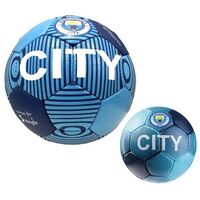 М'яч футбольний Grippy G-14 Manchester 1 City, блакитний. Знижка від 50 шт.