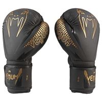 Боксерські рукавички Venum, DX-8523, 8oz,10oz,12oz, 14oz, чорний.