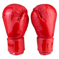 Боксерські рукавички Venum, матовий DX-2955, 10oz, 12oz, червоний.