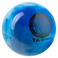 М'яч гімнастичний TA SPORT, 400 г, 19 см, мармуровий синій.