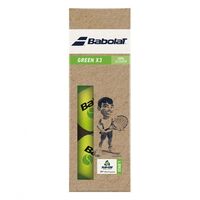 М'яч тенісний Babolat GREEN, 3 шт.