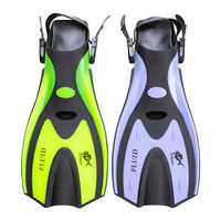 Ласти Dolvor F70 Fluid S/M(36-39), кольори в асортименті. Знижка від 12 пар.