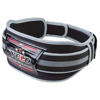 Пояс атлетичний VELO Polyfoam 4", сіро-чорний, розміри L, XL, VLS-23.