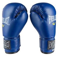 Боксерські рукавички Ever, DX-380, 6oz,8oz,10oz,12oz, синій.