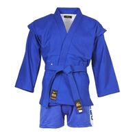 Самбовка Mizuno, куртка + шорти (еластан), 550г/м2, синій, зріст 140-190см.