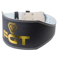Пояс атлетичний FGT широкий, PU, р-ри M, L, XL, 2XL, 3XL чорний, F15024
